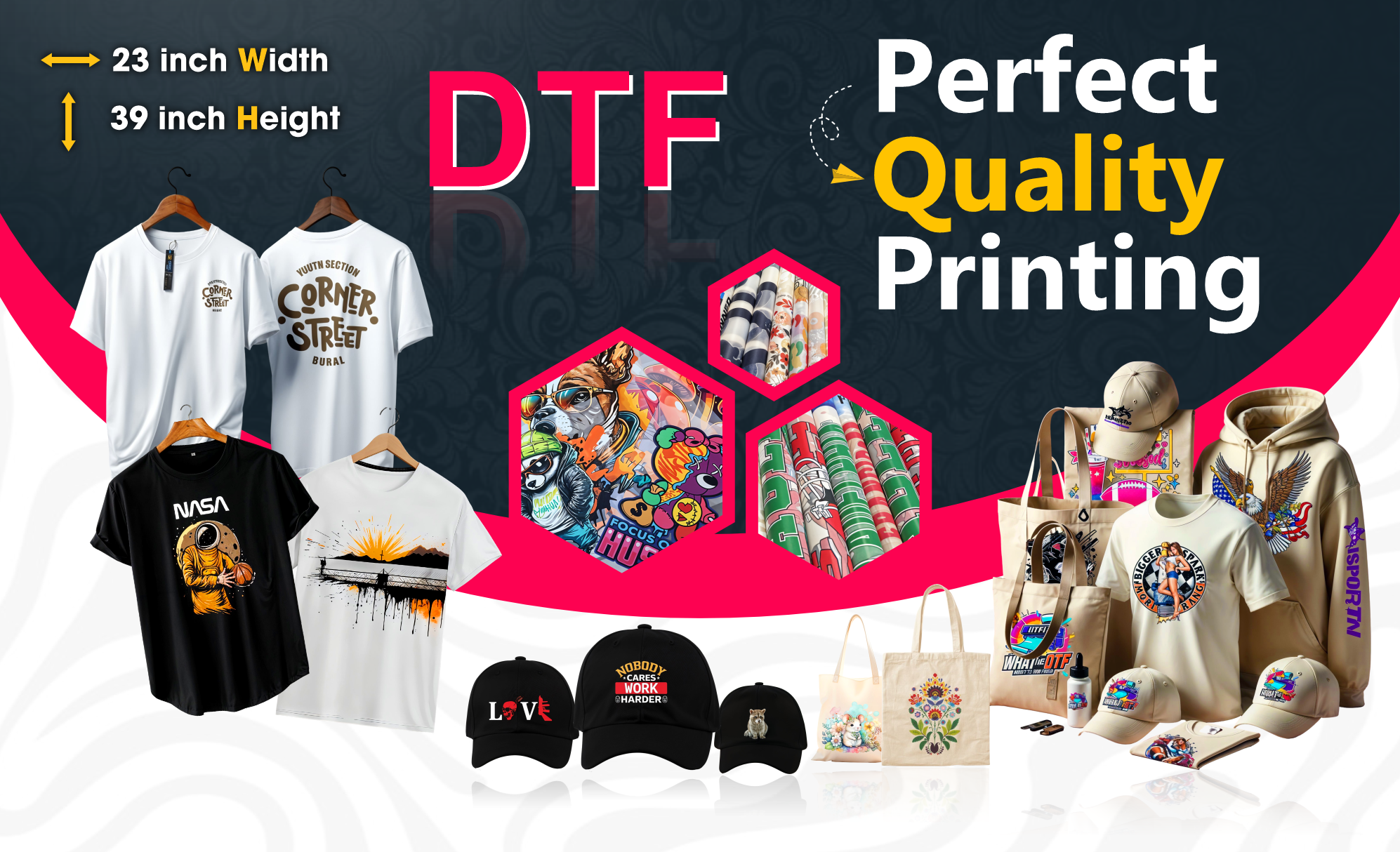 T-Shirt DTF Printing